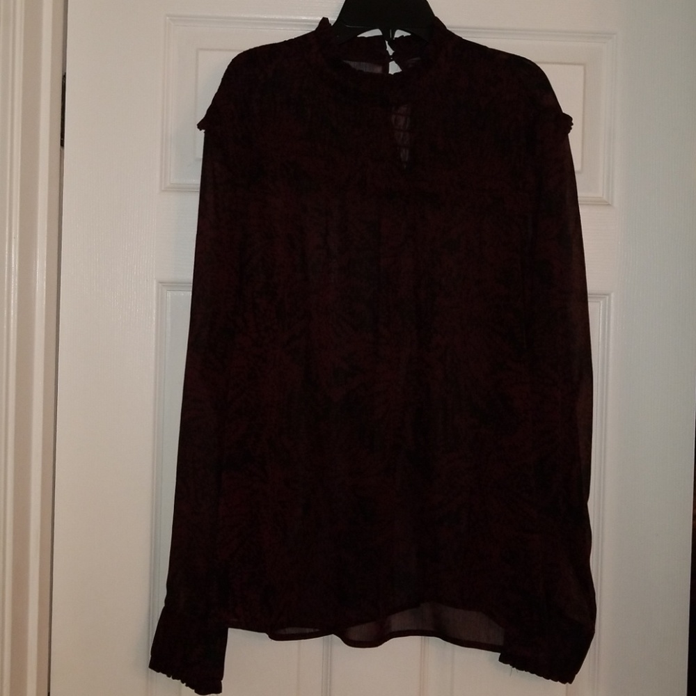 Shocked dressy blouse